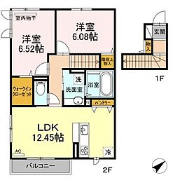 JR篠栗線 柚須駅 徒歩17分 2階/-