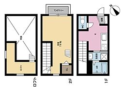 パトリア 1Kの間取図画像