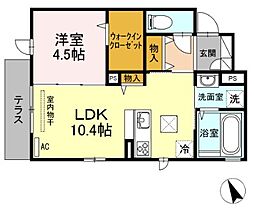 キャッスル多の津 1階/102