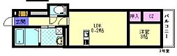 Prevoyance名島 1LDKの間取図画像