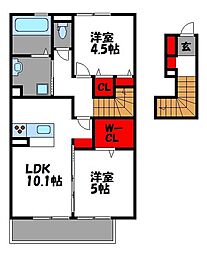 D-room唐原B 2階