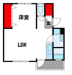 松崎団地 16000棟 1階