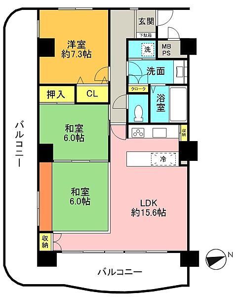 間取り：307000072126