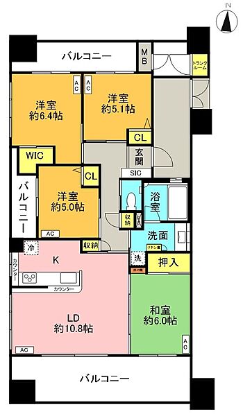間取り：307000074654