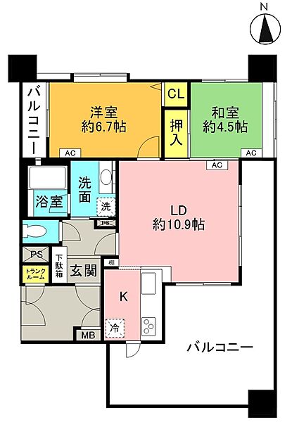 間取り：307000080688