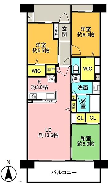 間取り：307000083986