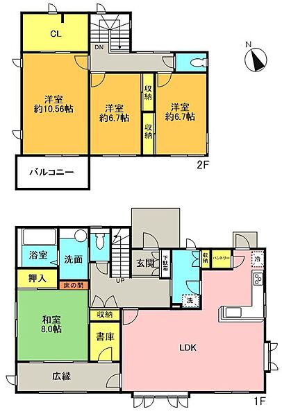 間取り：307000085236