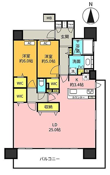 間取り：307000087302