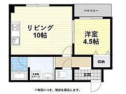 クレール西多聞通 3階/-