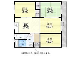 高倉台9団地34号棟 5階/-
