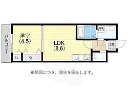ジーメゾン神戸駒ヶ林 2階