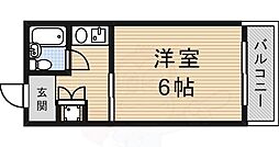 須磨浦ドミトリー 1Kの間取図画像