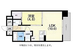 SDグランツ神戸Peninsula 1LDKの間取図画像