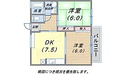 ハイツ平成 1階/-