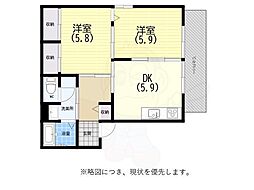 ディアス離宮山手 2階/-