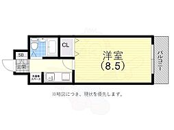ル・パレ神戸東館 5階/-