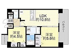 プレサンス堺筋本町エグゼブラン 13階