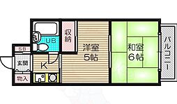 メゾンエイコー 2Kの間取図画像