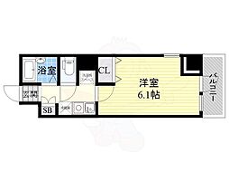 公高貴王ビル 1Kの間取図画像