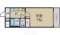 ハイツ・ドアーン 1Kの間取図画像