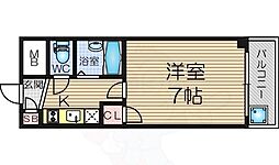 メゾンコーエイ 1Kの間取図画像