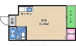 ファンシー都島 2階
