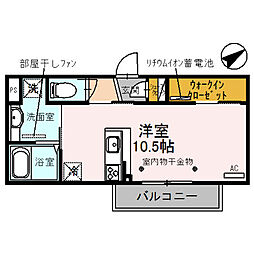 間取図画像 ワンルーム