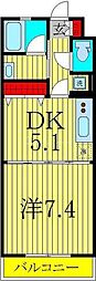 間取図画像 1DK
