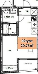 nouvelle ville 六町 2階/202
