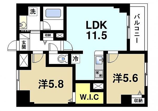 画像2:ファミリーさんにおススメの間取りです。