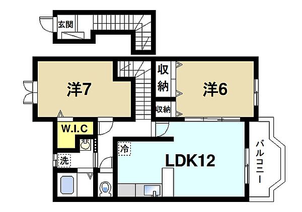 同じ建物の物件間取り写真 - ID:229009053335