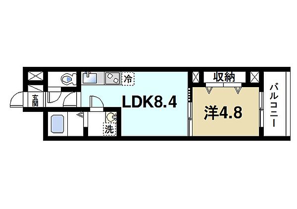 同じ建物の物件間取り写真 - ID:229008996606