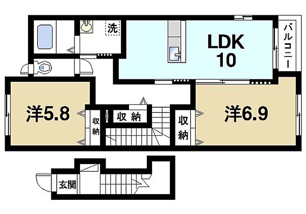 画像2:風通しのよい快適なお部屋です