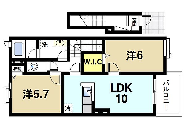 同じ建物の物件間取り写真 - ID:229009033264