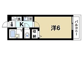 チェルヴォ  ｜ 奈良県奈良市阪新屋町（賃貸アパート1K・2階・20.04㎡） その2