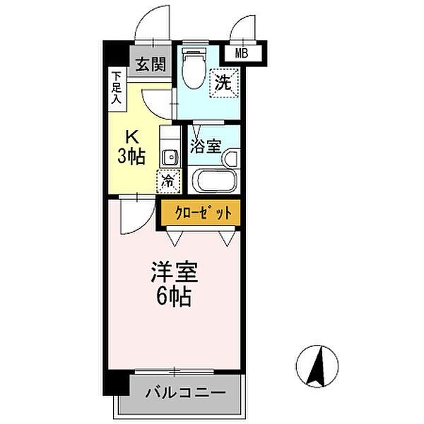 同じ建物の物件間取り写真 - ID:230027104705