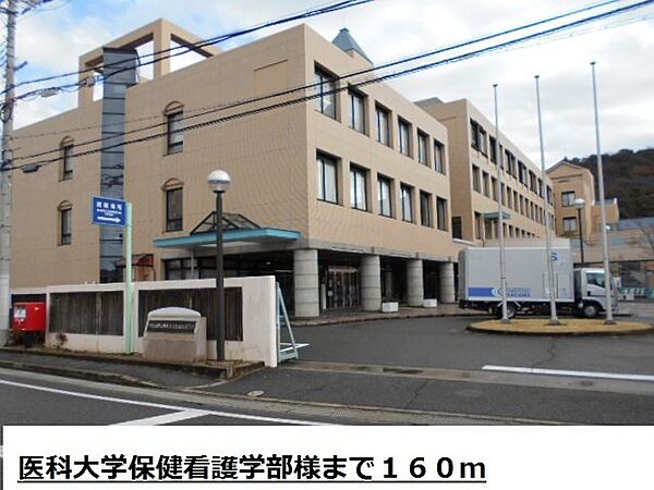 画像6:県立医科大学保健看護学部様まで160m