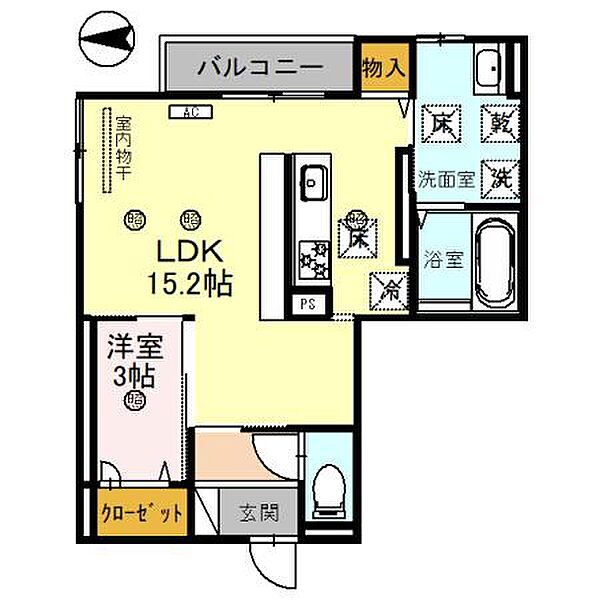 同じ建物の物件間取り写真 - ID:230028627040