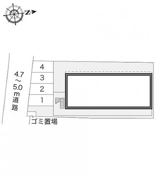 レオパレスセジュール 206｜和歌山県海南市名高(賃貸アパート1K・2階・19.87㎡)の写真 その3