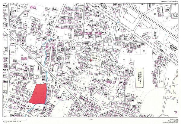 地図を拡大表示