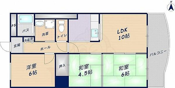 同じ建物の物件間取り写真 - ID:227080131356