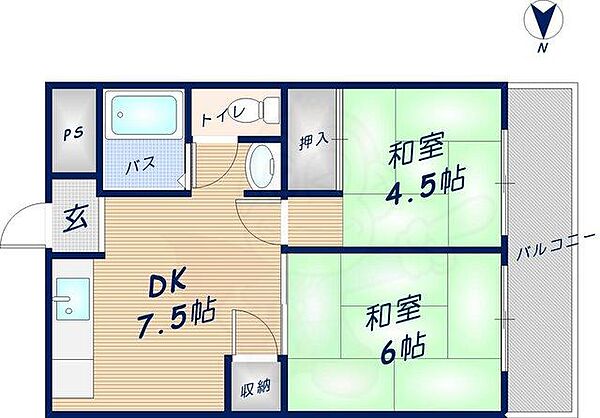 同じ建物の物件間取り写真 - ID:227080928278