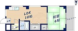 ファーストハイツ 1LDKの間取図画像