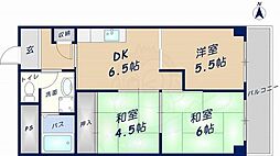 間取図画像 3DK