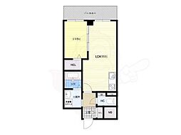 VITA荒本 1LDKの間取図画像