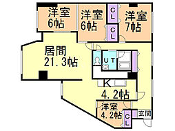 間取図画像 4LDK