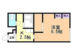 レオパレスカーサ藻岩 2階