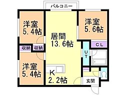 札幌市営東西線 発寒南駅 徒歩17分