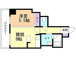 ノースアージュ中島公園 5階/502