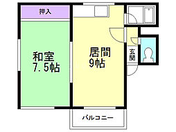 クレセントハウスA棟 1階